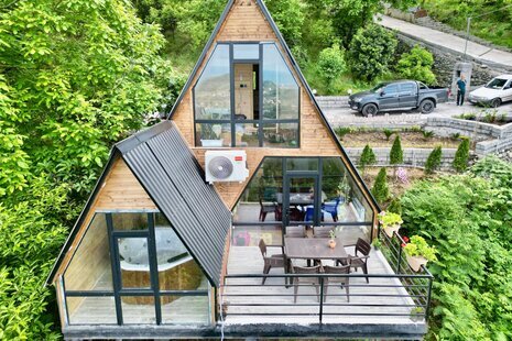 کلبه سوئیسی دوبلکس دوخواب جانا در رامسر