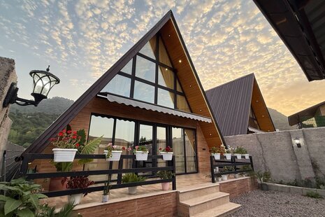 کلبه دوبلکس سوئیسی دوخواب تی تی در ماسال