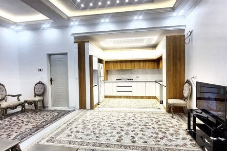 واحد مبله دو خواب در طبقه زیر همکف در  کاشان