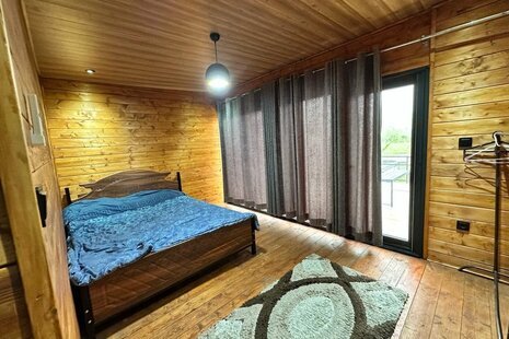 کلبه سوئیسی جکوزی دار دوخواب در سوادکوه