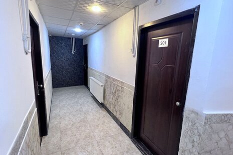 اتاق تخت دبل در هتل مشهد