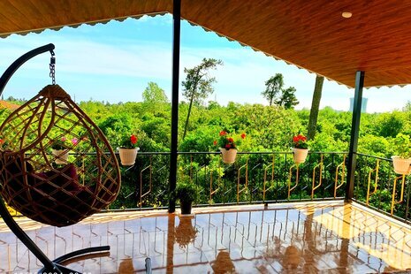 واحد دوخواب در طبقه دوم ویلا جنگلی رامسر