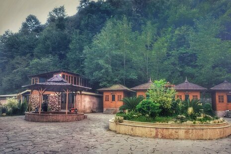 کلبه 4 نفره در مجتمع اقامتی سوادکوه