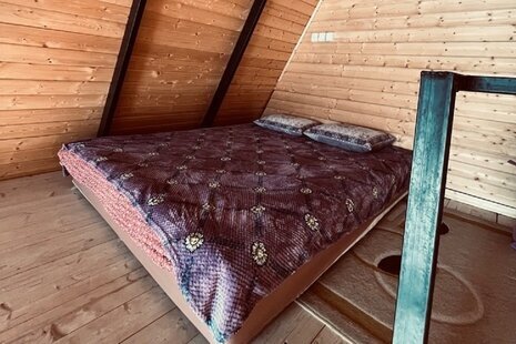 کلبه سوئیسی دوبلکس مبله تکخواب در زیرآب