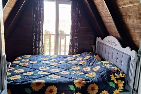 کلبه سوئیسی دوبلکس دوخواب گل انار در ماسال