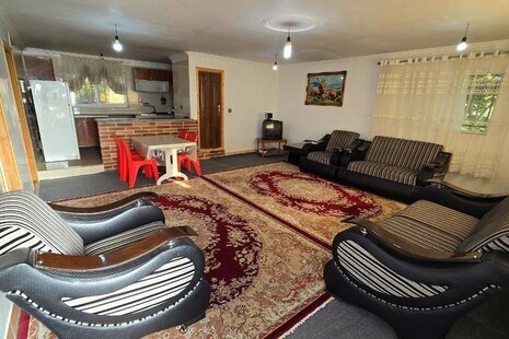 واحد مبله دوخواب فیلبند در طبقه دوم ویلای آمل
