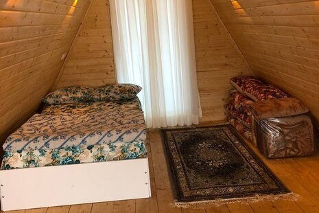 کلبه سوئیسی تکخواب جنگلی دریاچه 2 در شیرگاه