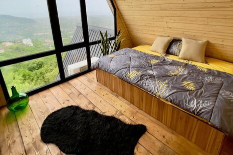 کلبه سوئیسی دوبلکس دوخواب جانا در رامسر