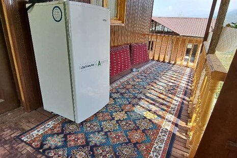 کلبه جنگلی دوبلکس تکخواب در سوادکوه