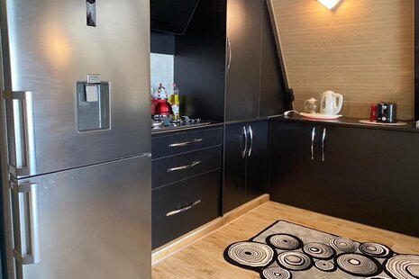 کلبه سوئیسی دوبلکس تکخواب سنجاقک در شهر بندر انزلی