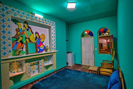 اتاق ماژور اقامتگاه بوگردی در نطنز