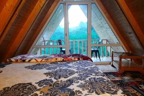 کلبه سوئیسی دوبلکس استخردار در شیرگاه