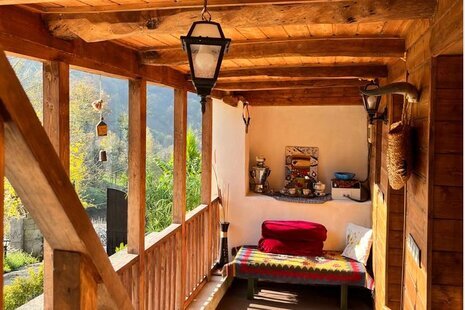 کلبه دوبلکس دوخواب سنتی در فومن