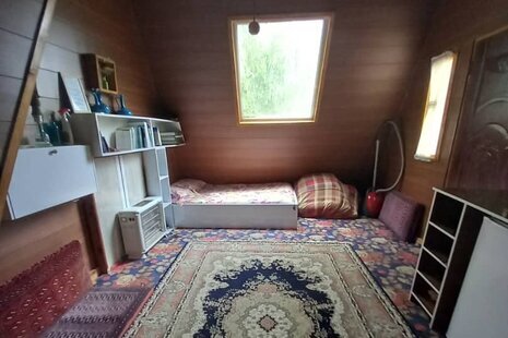 کلبه ی چوبی جنگلی محیا در لاهیجان