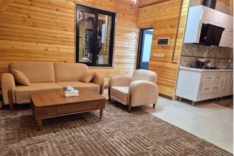 کلبه سوئیسی دوبلکس تکخواب ترنگ در رشت