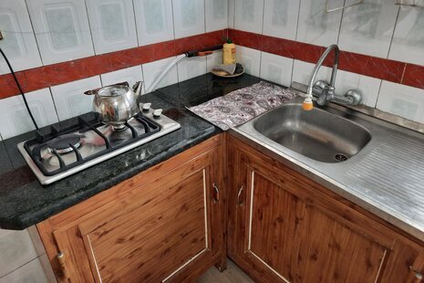 واحد تک خواب طبقه همکف ویلا در محمودآباد