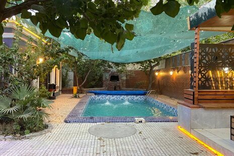 باغ ویلا استخردار تکخواب مبله در ملارد