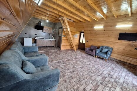 کلبه دوبلکس شمشاد تکخواب در شیرگاه