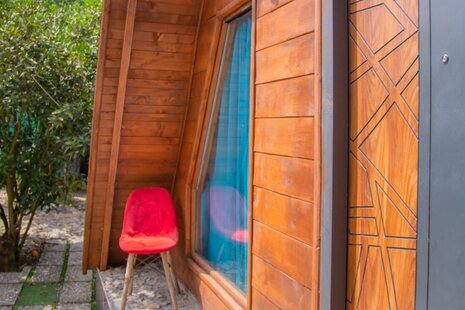 کلبه جنگلی دوبلکس تکخواب هاوین در چابکسر