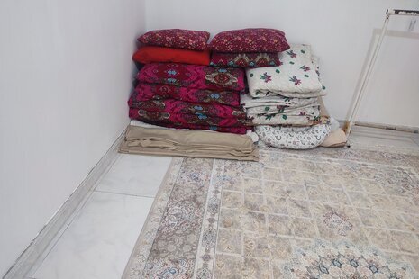 واحد مبله تکخواب در طبقه اول ویلا در تالش