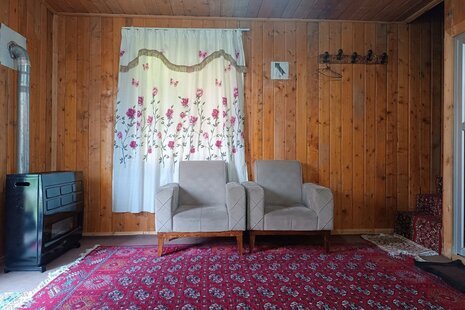 ویلا چوبی در روستای خوروم ماسال