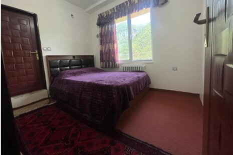 واحد مبله دوخواب در طبقه اول ویلا تنکابن