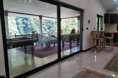 واحد طبقه اول دوبلکس در باغ ویلا در تنکابن