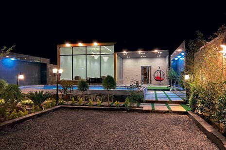 ویلا دو خواب مبله استخردار در کردان