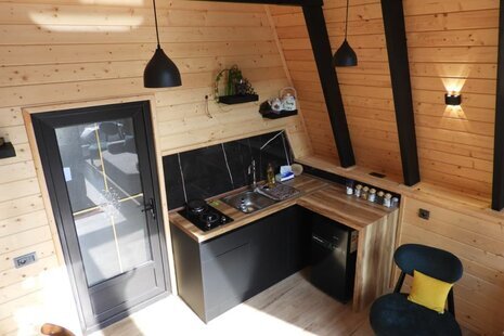 کلبه مبله دوبلکس تکخواب پارادایس در رامسر