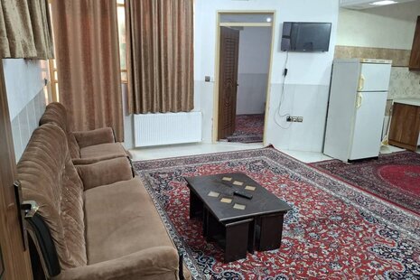 آپارتمان مبله دو خواب گل رز واحد 4 در یزد