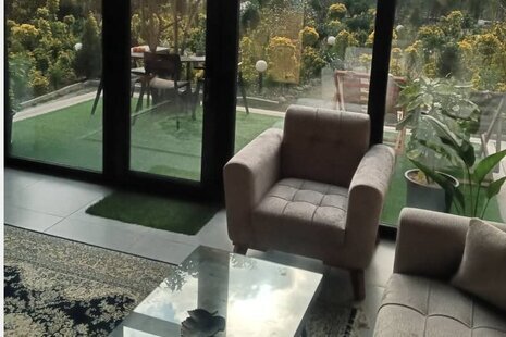 کلبه سوئیسی شیشه ای دوخواب می جان در چابکسر
