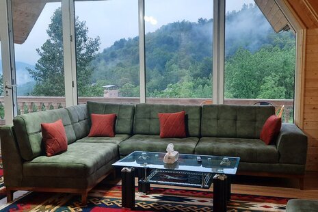 کلبه سوئیسی دوبلکس استخردار در شیرگاه