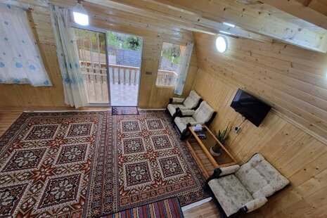 کلبه دوبلکس سوئیسی تکخواب در سوادکوه