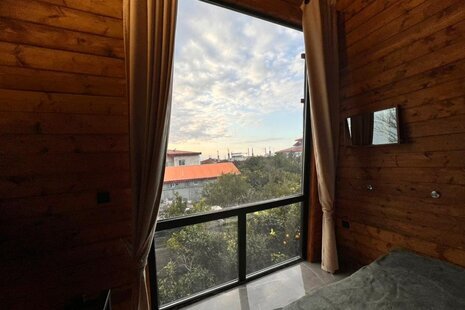 کلبه سوئیسی دوبلکس مبله ولکان در رامسر