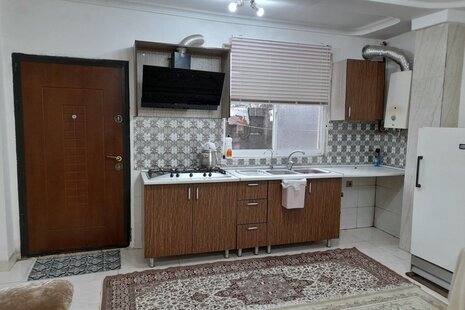 واحد مبله دوخواب در طبقه همکف ویلا در خمام