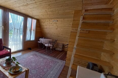 کلبه سوئیسی تکخواب نیکو در شفت