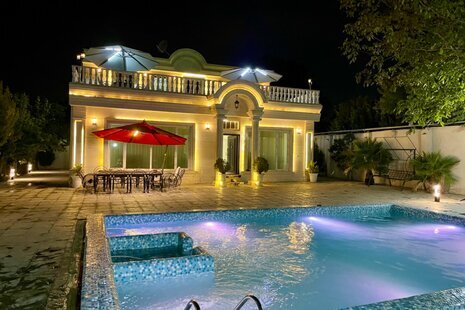 ویلا مبله دوبلکس 4 خواب استخردار در شهریار