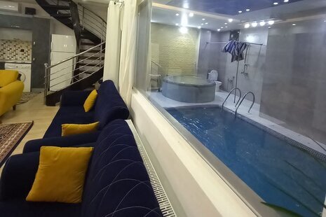 خانه ویلایی تریپلکس استخردار در ایزدشهر