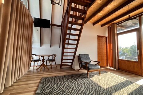 کلبه سوئیسی دوبلکس تک خواب تیامو افرا در سوادکوه