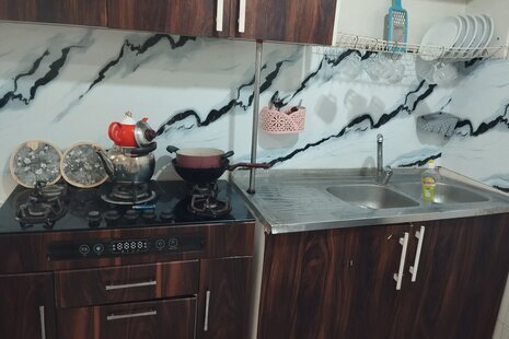 سوئیت مبله 80 متری گل رز در خمام