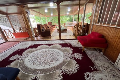 واحد مبله دوخواب آسمان در طبقه اول ویلا در گرگان