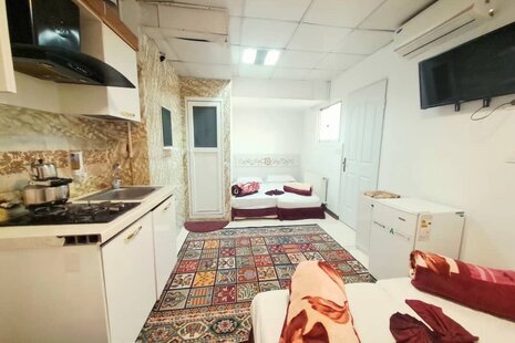 واحد مبله تکخواب 1 در هتل آپارتمان در مشهد