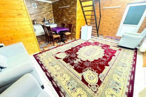 کلبه سوئیسی دوبلکس تکخواب استخردار وارش در بابل