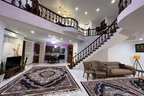 ویلا تریپلکس چهارخواب مبله در رامسر