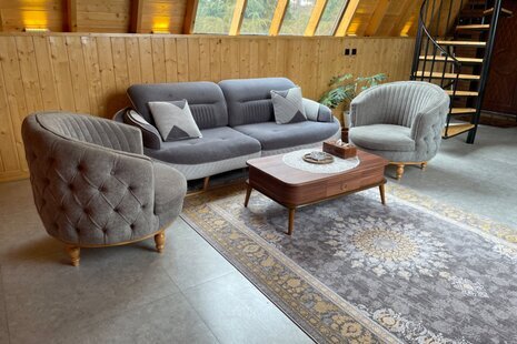 کلبه سوئیسی تکخواب جنگلی کاج در تنکابن