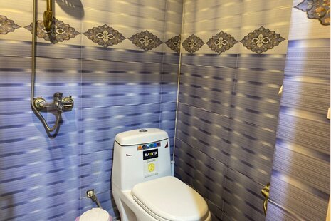 اتاق بامبو در اقامتگاه بومگردی بندر انزلی