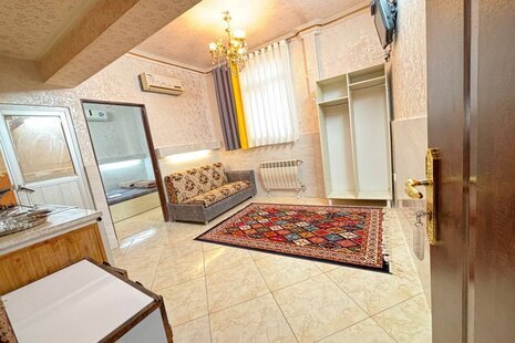 واحد تکخواب دوتخته vip در هتل آپارتمان مشهد