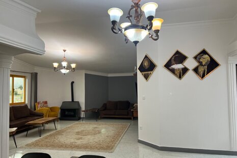 واحد مبله دوخواب در طبقه دوم ویلا در چالوس