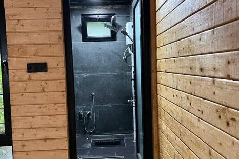 کلبه سوئیسی دوبلکس تکخواب کچاکومه واحد دل کومه در رشت