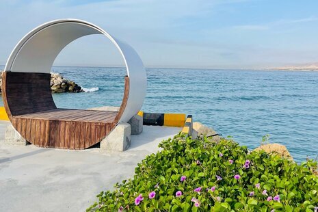 واحد ویولا لوله ای در دهکده گردشگری عسلویه